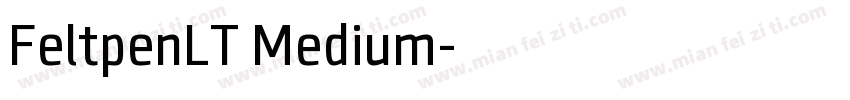 FeltpenLT Medium字体转换